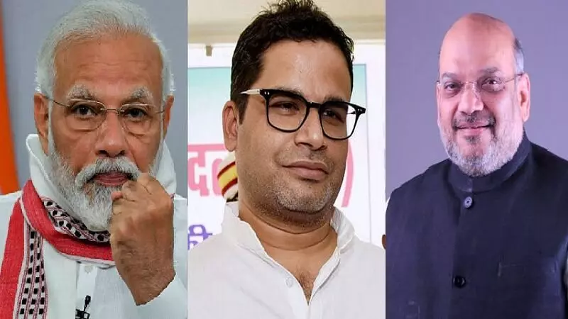 प.बंगाल निवडणुकीआधी प्रशांत किशोर यांचे मोदी-शाहांना आव्हान