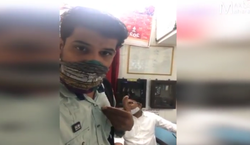 Viral Video : जेव्हा सामान्य माणसाच्या संतापाचा उद्रेक होतो...