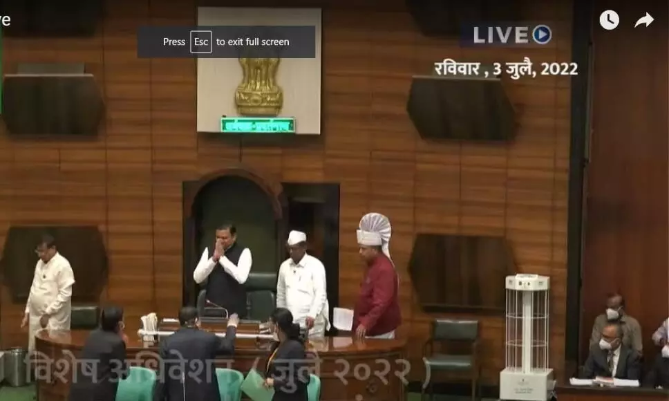 #Assembly : भाजप-शिंदे गटाचा पहिला विजय, राहुल नार्वेकर विधानसभा अध्यक्ष