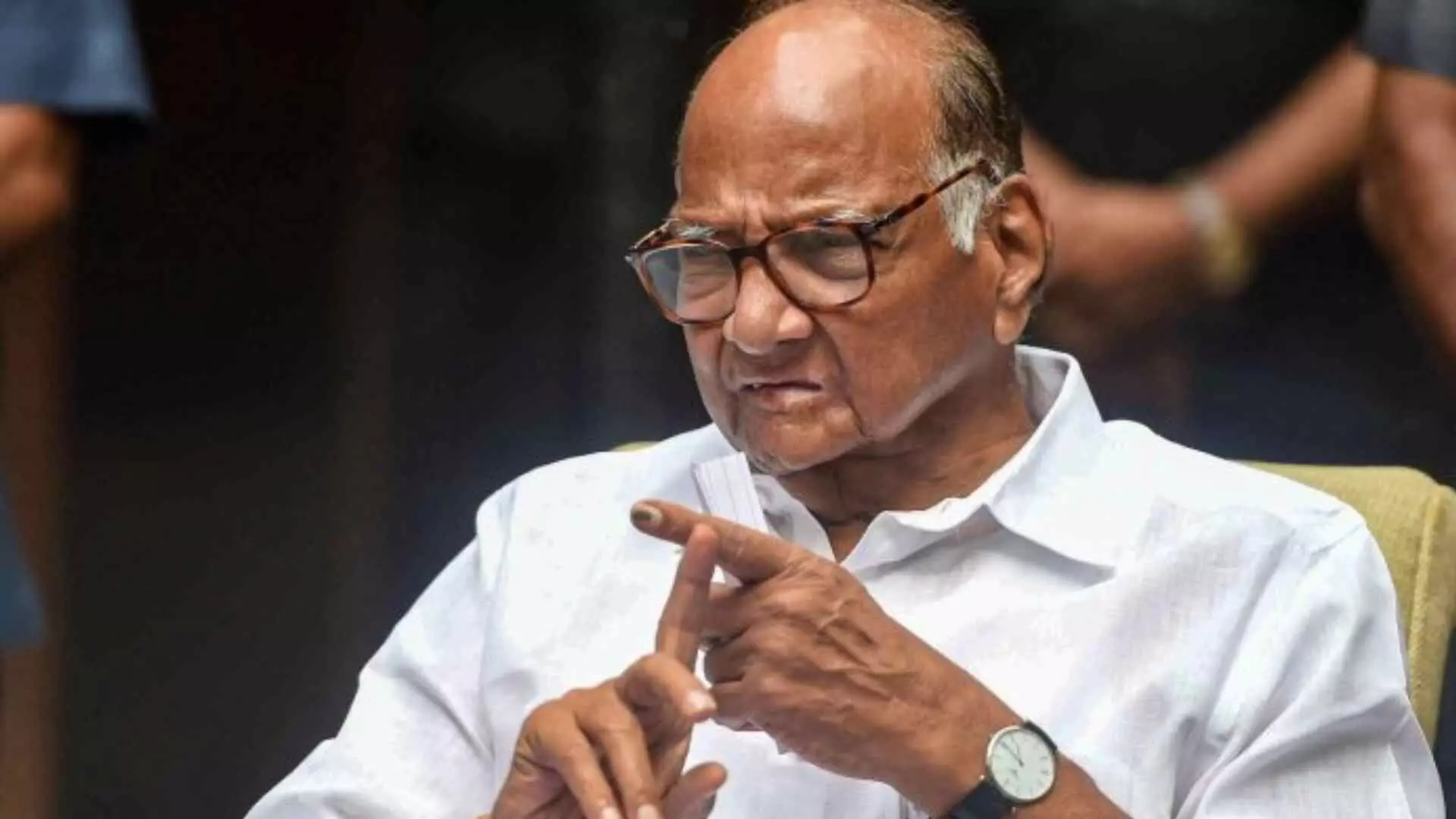 Sharad pawar : शरद पवार यांना जीवे मारण्याची धमकी